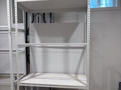Stand Metal shelves