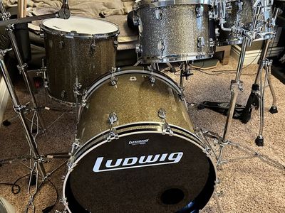 Ludwig Keystone x 4 Piece Pro Drumkit