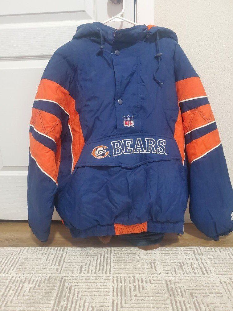 Chicago Bears N F L starter winter coat go