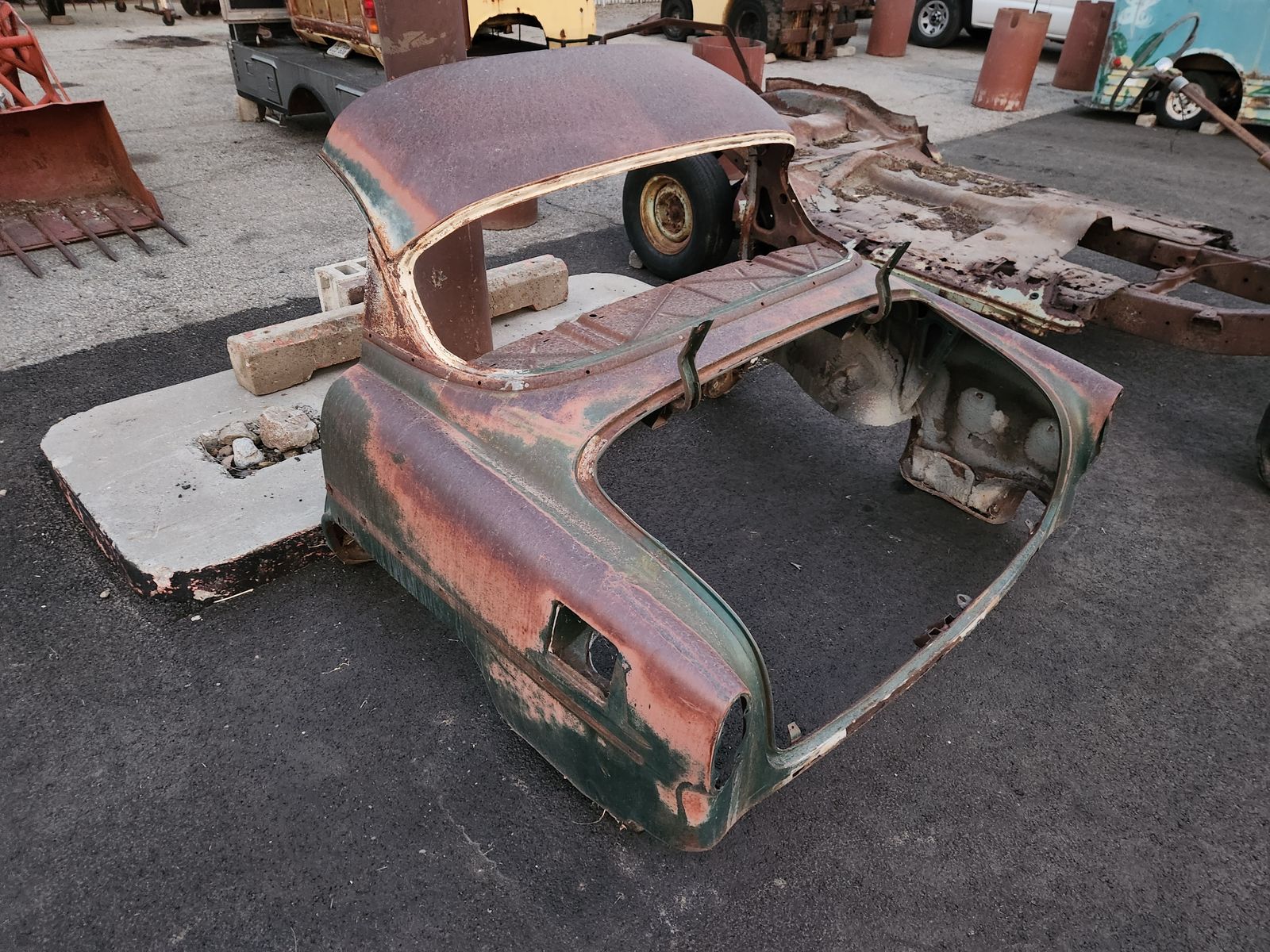 1953 - 1954 Chevy Bel Air rear portion