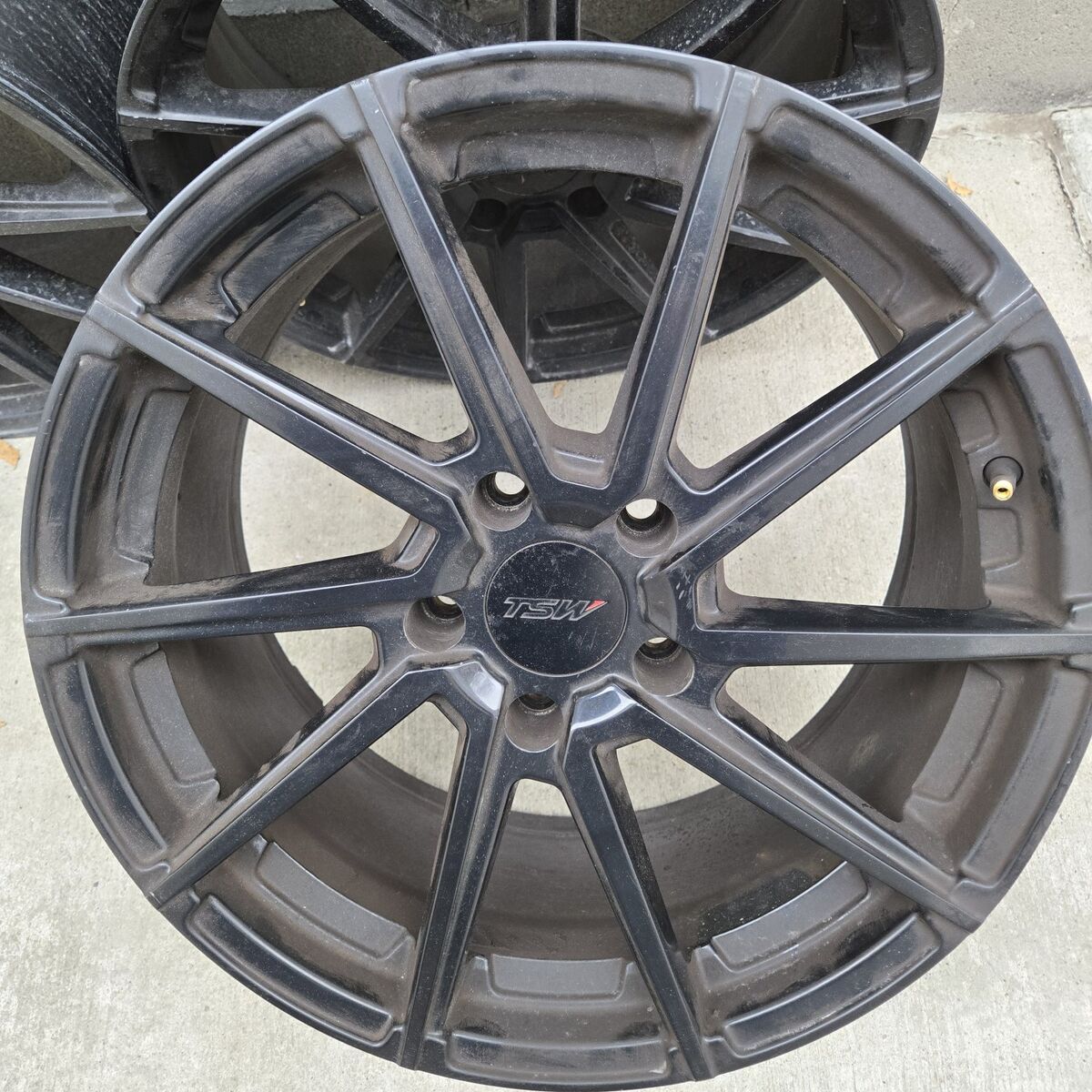 tsw 18 inch black wheels