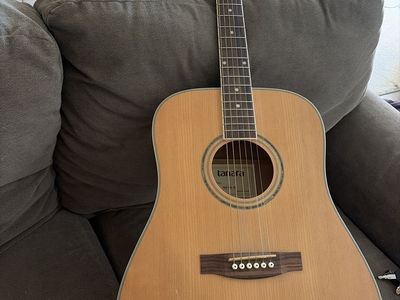 Tanara TSD-100 NT Acoustic Guitar - Natural Wood Finish