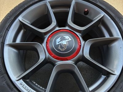 Full Set Fiat 500 Abarth Wheels and Pirelli Tires 16s