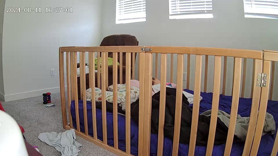 BUSY WOOD Toddler Montessori Floor Bed Frame with High Safety Rails (Model 20) - NATURAL TREE COLOR