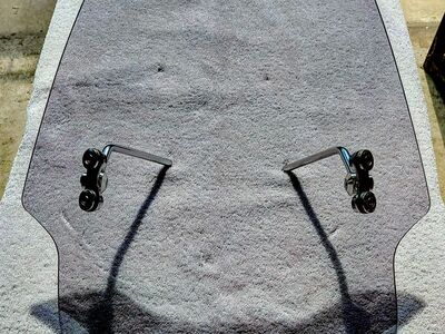 Memphis Shades Hell Cat Motorcycle Windshield