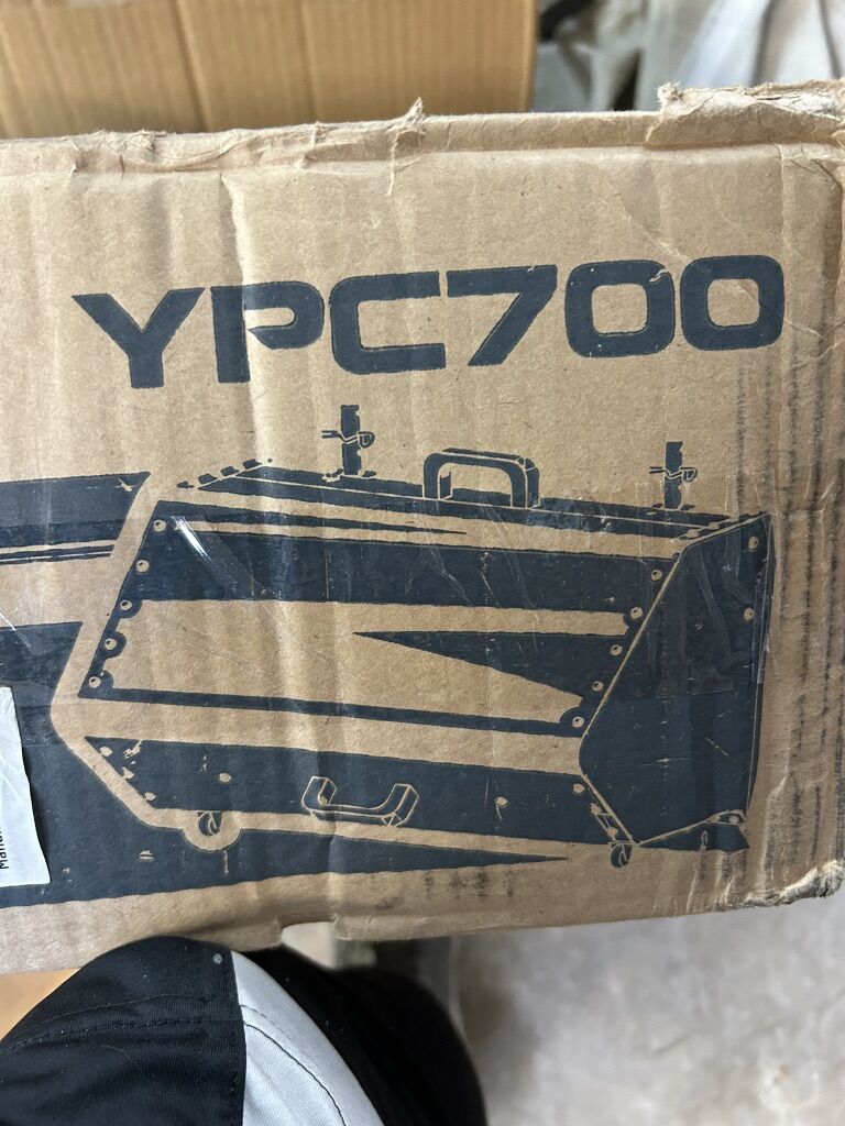 New YPC700 Power Sweeper Dust Collection