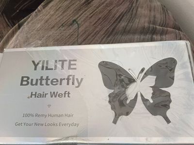 YILITE Butterfly Hair Weft - 100% Remy Human Hair for New Looks Everyday