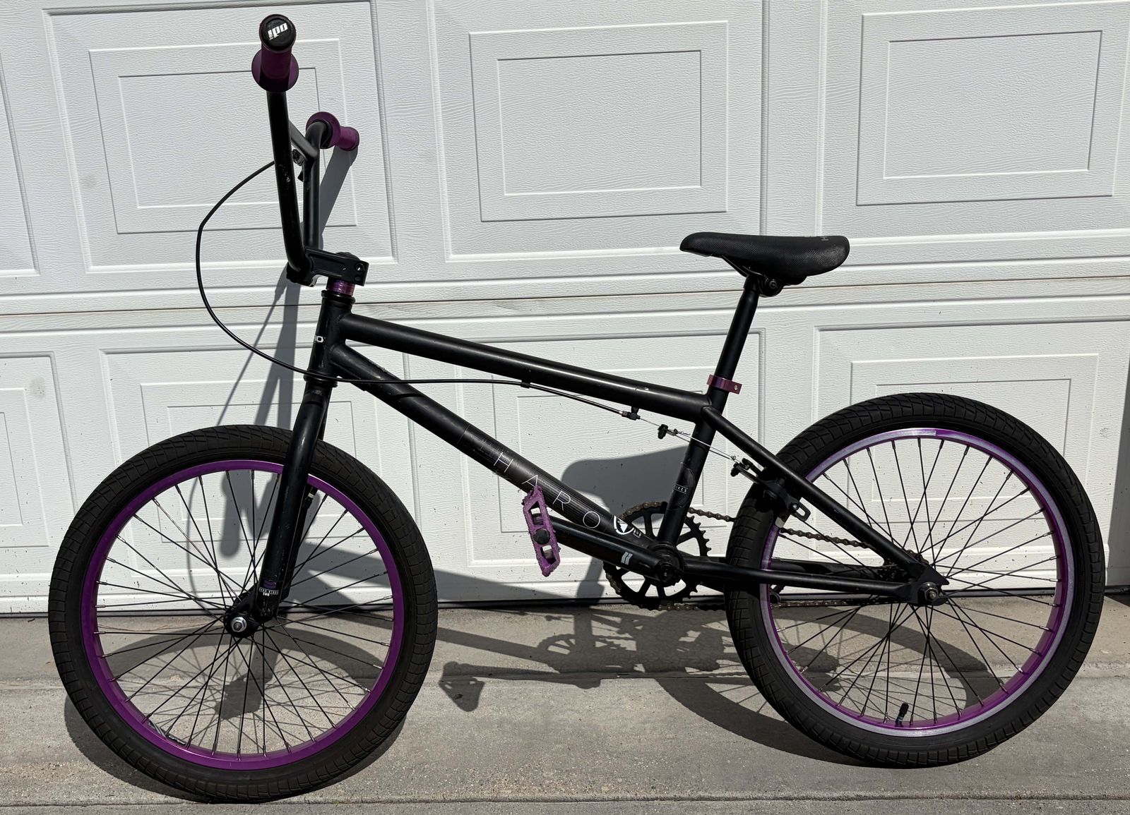 20 inch Haro freestyle BMX bike