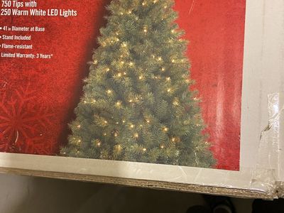 Large Christmas Decoration collection including 6.5' Artificial Tree