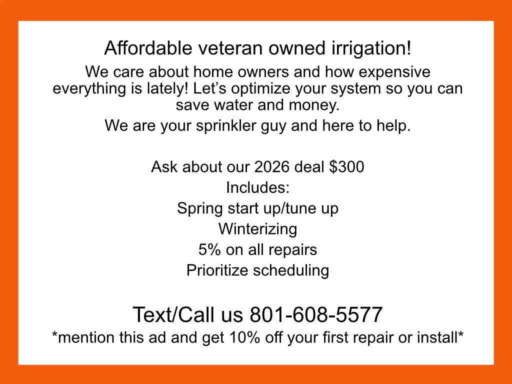 Home Sprinklers & landscaping