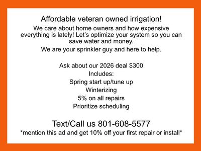 Home Sprinklers & landscaping