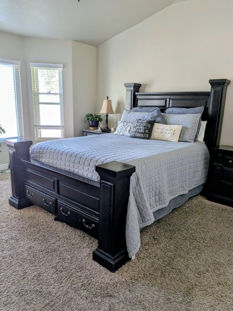 Solid Wood Queen Sized Bed Frame
