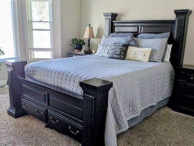 Solid Wood Queen Sized Bed Frame