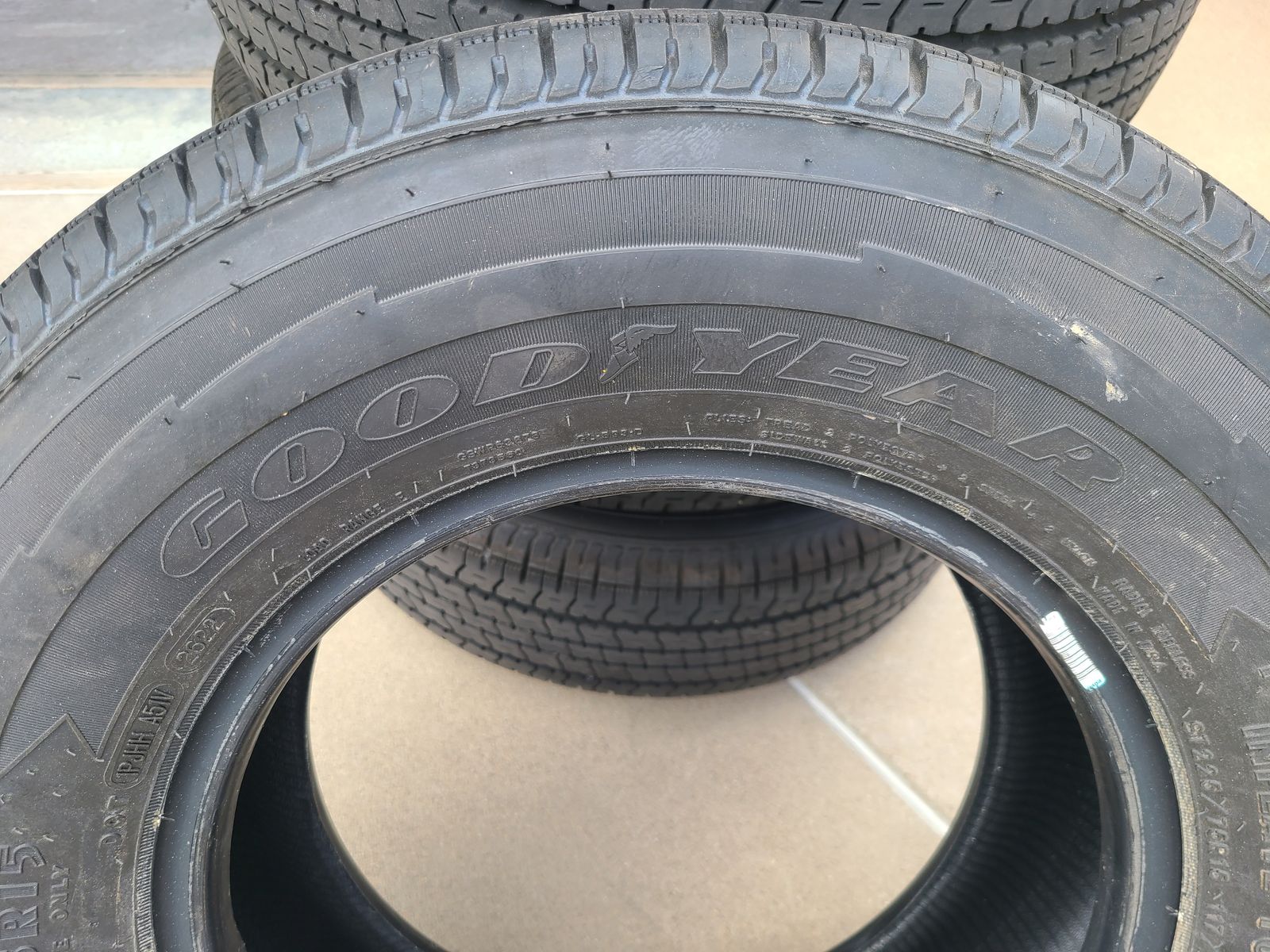 Goodyear Endurance ST225/75R15 Trailer Tires