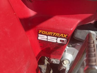 1983 Honda Fourtrax 250