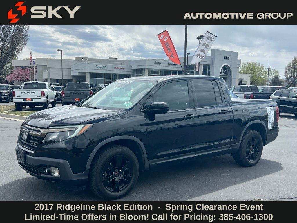 2017 Honda Ridgeline Black Edition