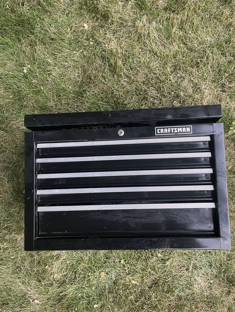 Black Craftsman Toolbox