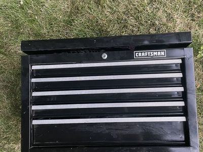 Black Craftsman Toolbox