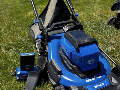 Kobalt 40 v Electric Mower w/ battery and charger