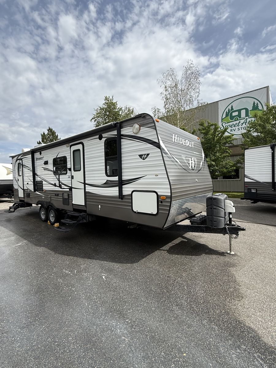 2015 Keystone Hideout 28BHSWE Bunk Bunkhouse Travel Trailer with Bunks