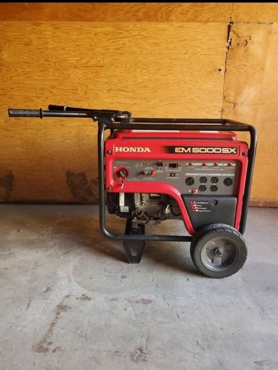 Honda 5000sx generator