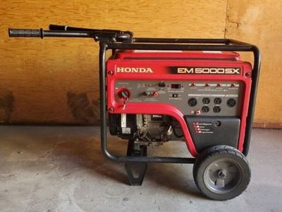 Honda 5000sx generator