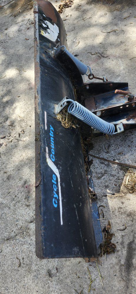 cycle country snow plow