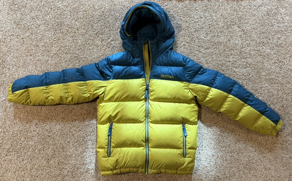 Boys Marmot 700 Fill Down Jacket