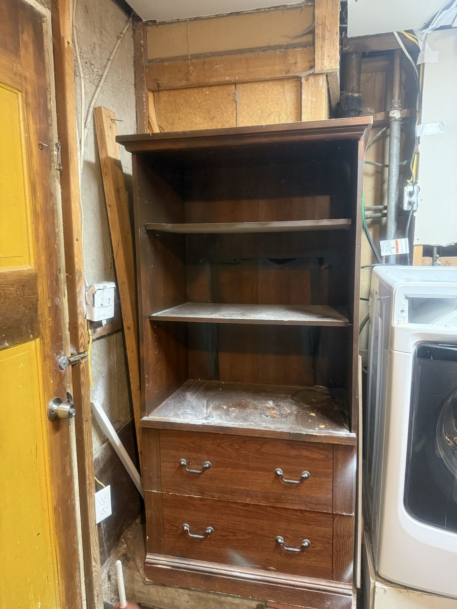 Shelves and drawers