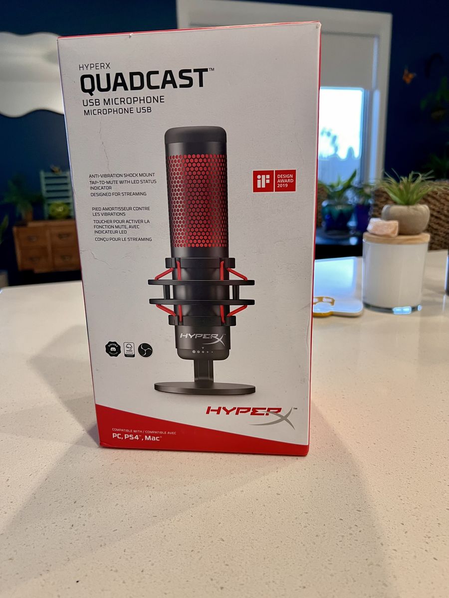 Quadcast USB microphone