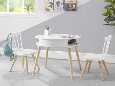 Delta Children Hudson Storage Table and 2-Piece Chair Set