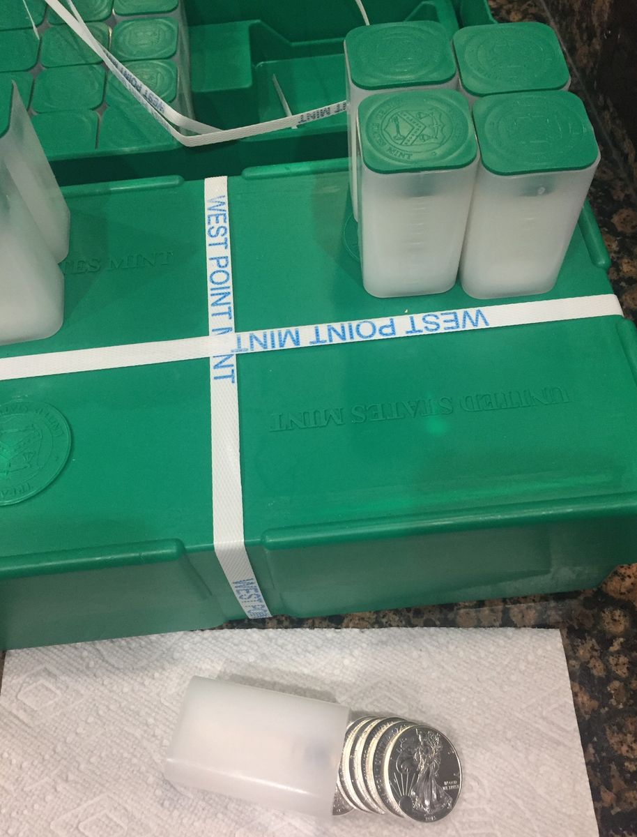 US MINT AMERICAN SILVER EAGLE MONSTER BOX