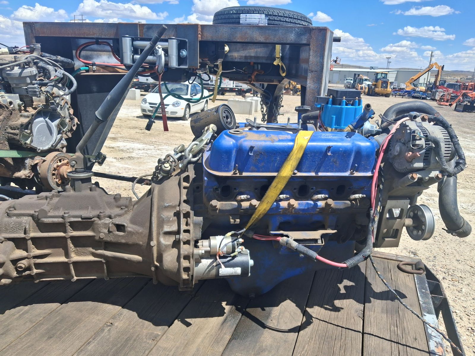 302 with 5 speed and transfercase