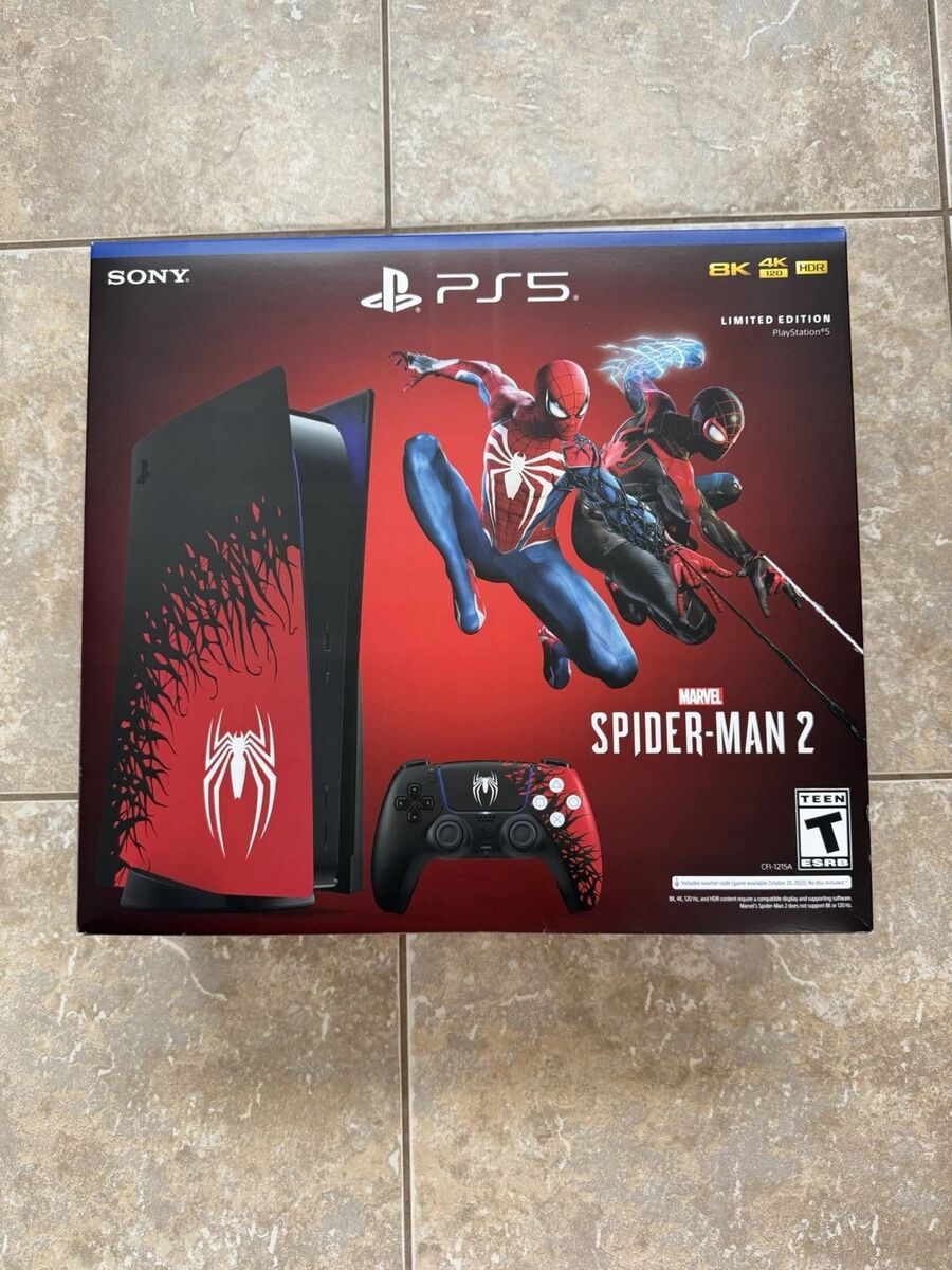 PS5 Marvel’s Spider-Man 2 Limited Edition – Disc Version – CIB