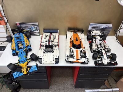 Fomula 1 / LeMans Car Lot - Technic & Other Brands