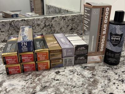 Lot of Professional Hair Color Joico Lumishine Wella Clairol
