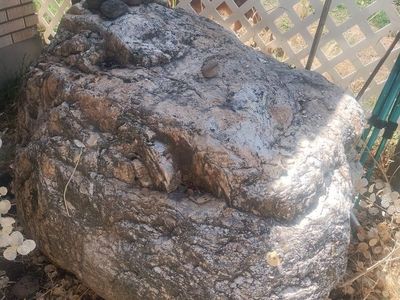2 huge boulders