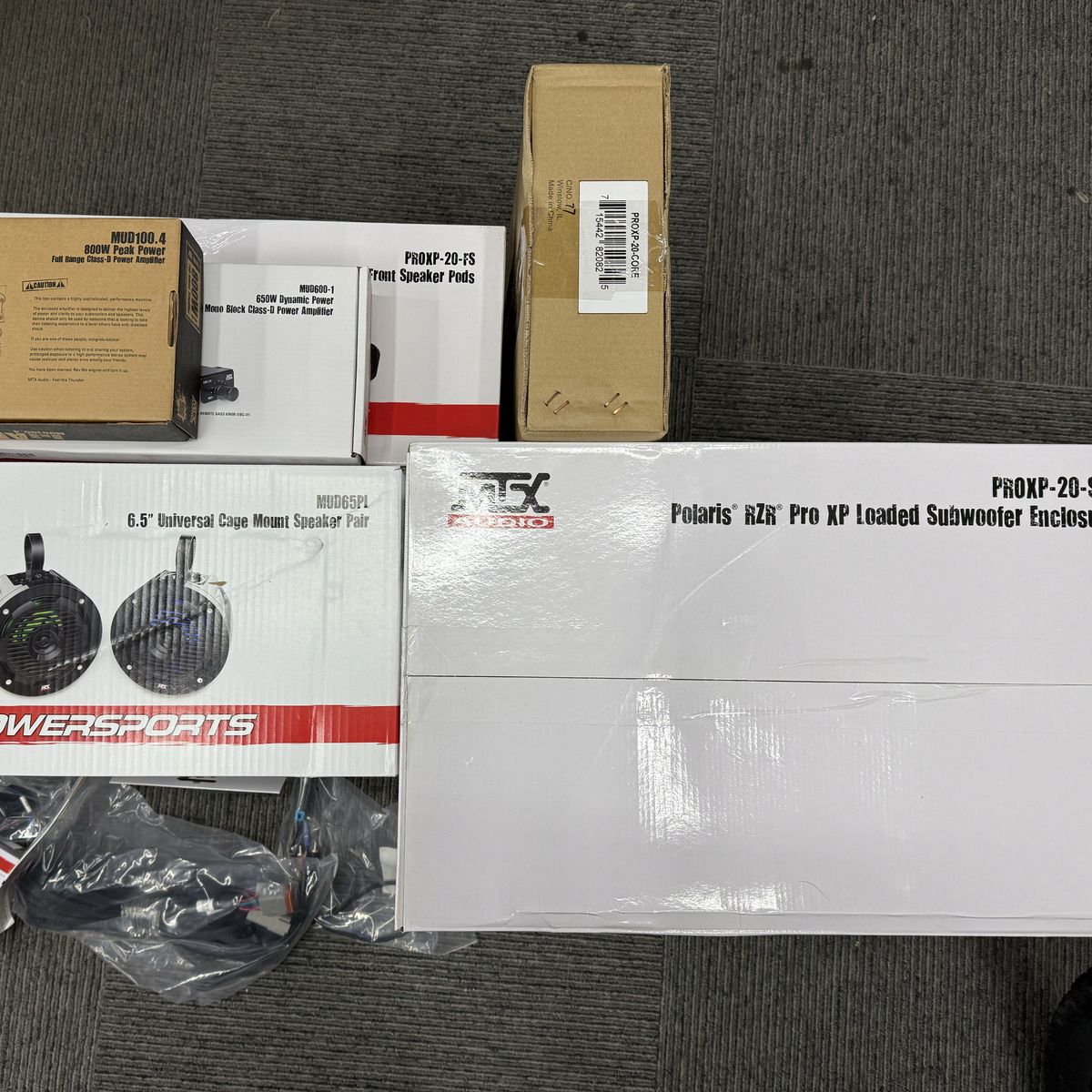 MTX Rzr Pro Xp Thunder 5 ( Ride Command)