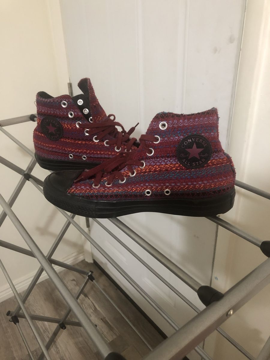 Converse All Star High Top Knit Multicolor Sneakers