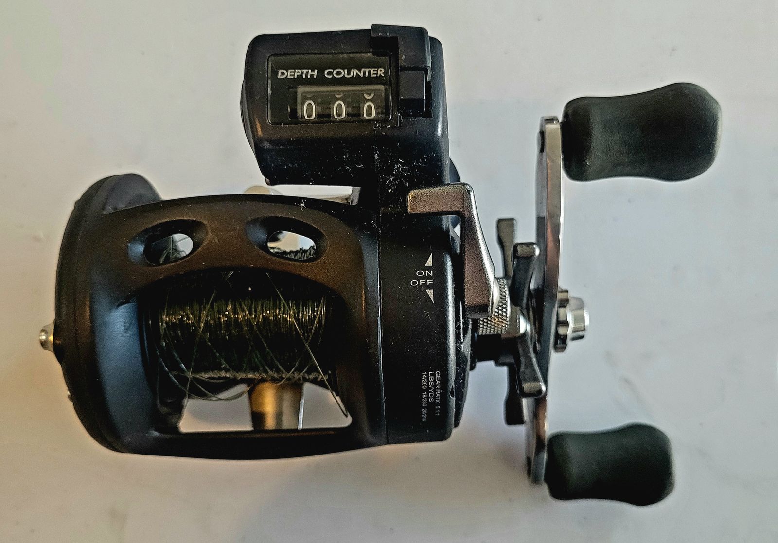 Trolling Reel With Counter