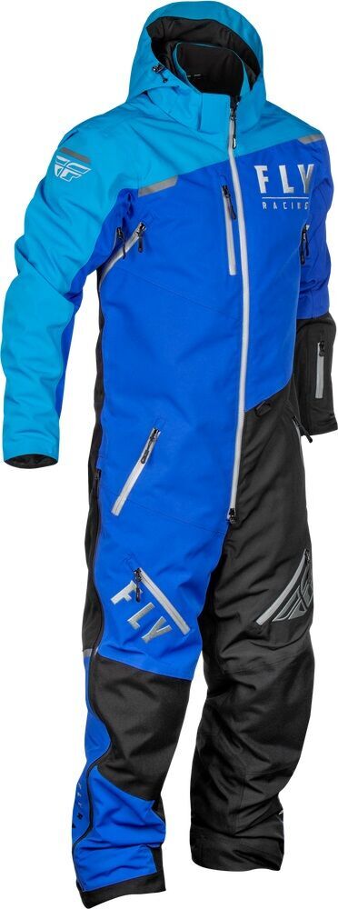 Fly Racing Cobalt Monosuit Snow Suit (Blue/Grey (Shell)) (470-4360)