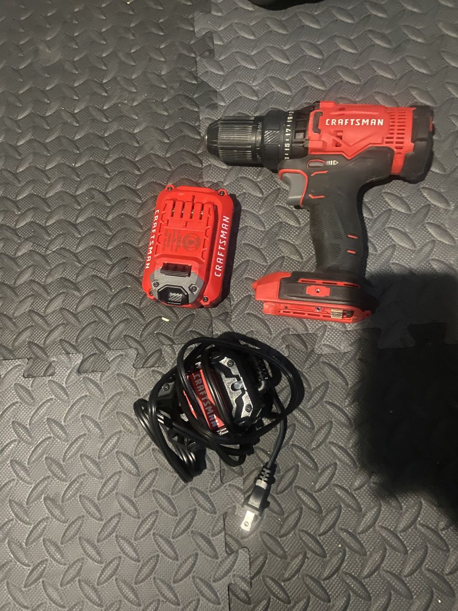Craftsman Drill And Battery