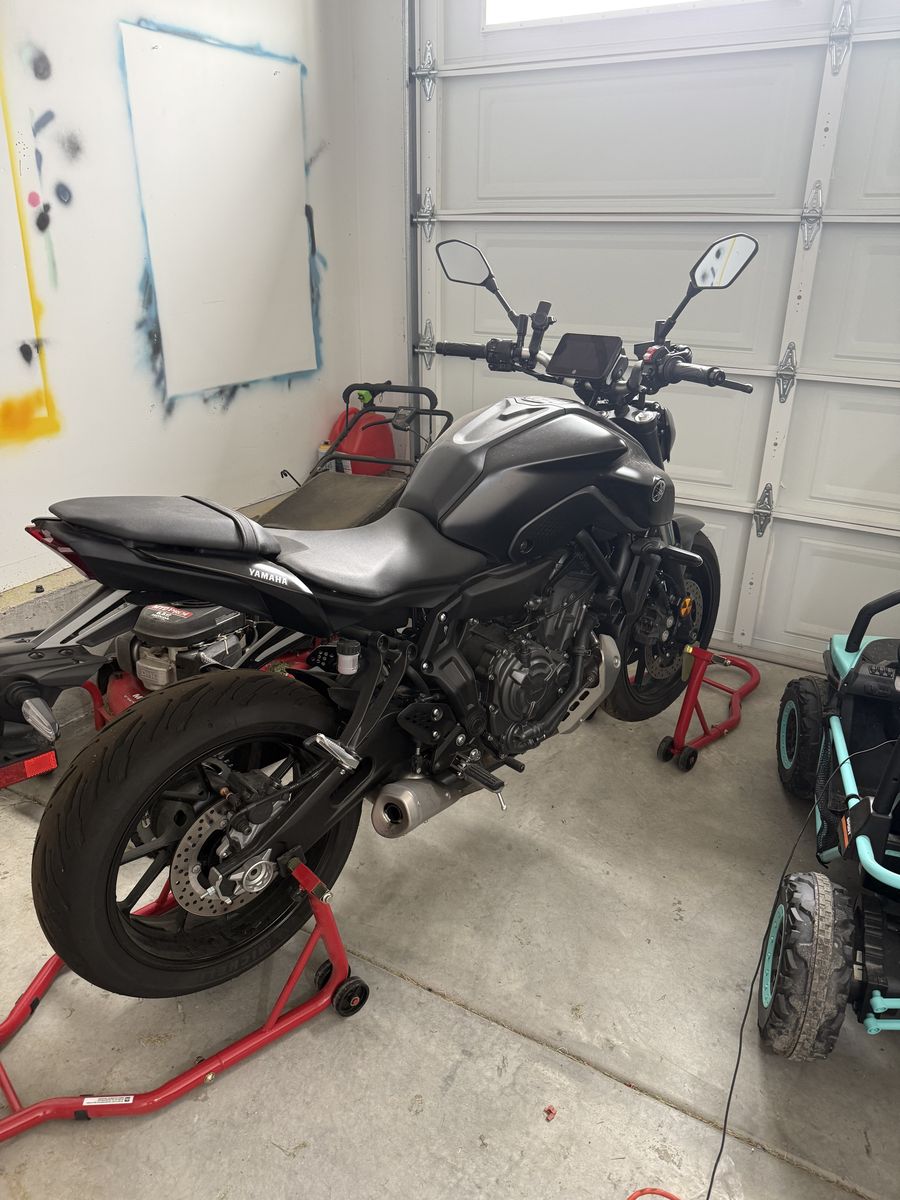 2024 yamaha MT07 only 316 miles
