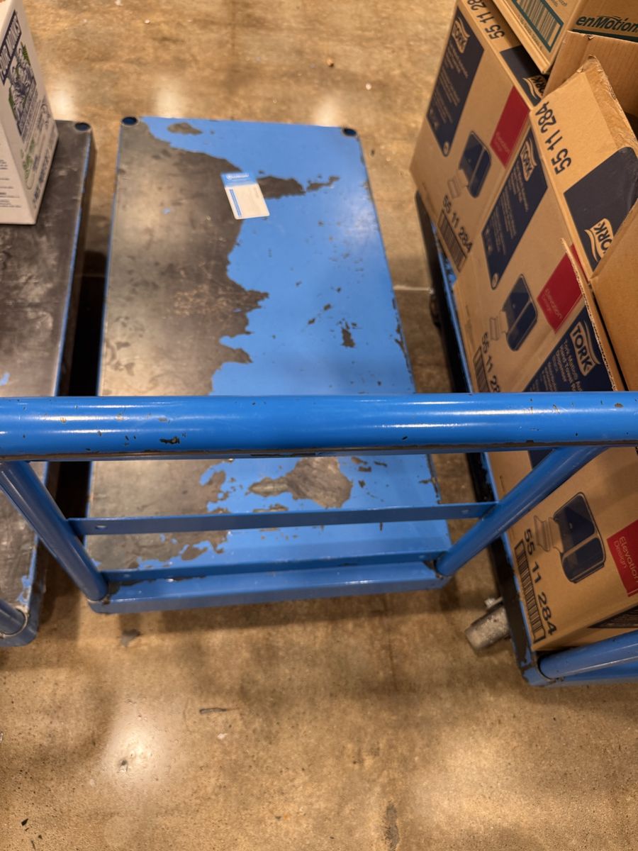 Blue Utility Carts