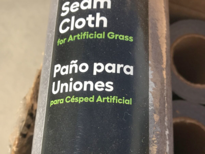 Artificial turf seam cloth 1’ x 20’ rolls