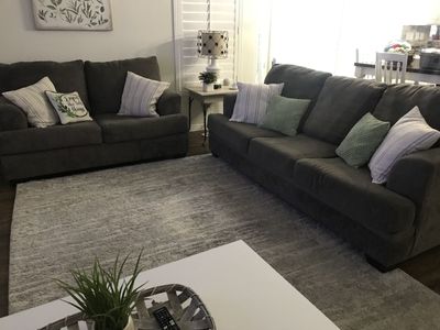 Sofa and Loveseat