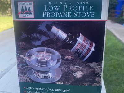Coleman Model 5450 Low Profile Propane Stove - Ultralight Camping Gear