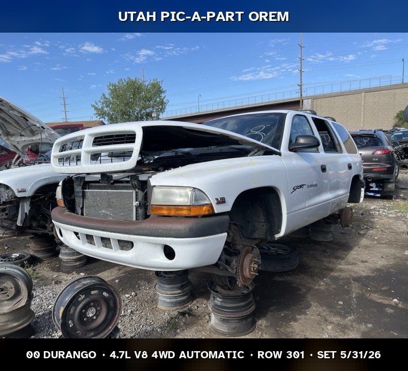 2000 Dodge Durango Parts - UTPAP Orem