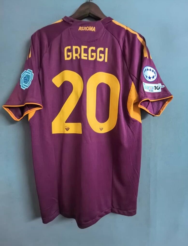 Greggi #20 | L | AS Roma 2025-26 Home Jersey