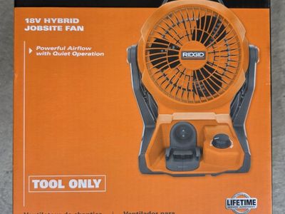 RIDGID 18V Hybrid Jobsite Fan Tool Only R860721B